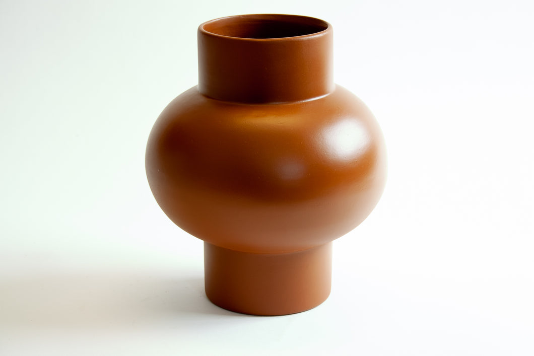 Vase Bulb céramique Terracotta